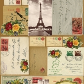061  Париж на письмах